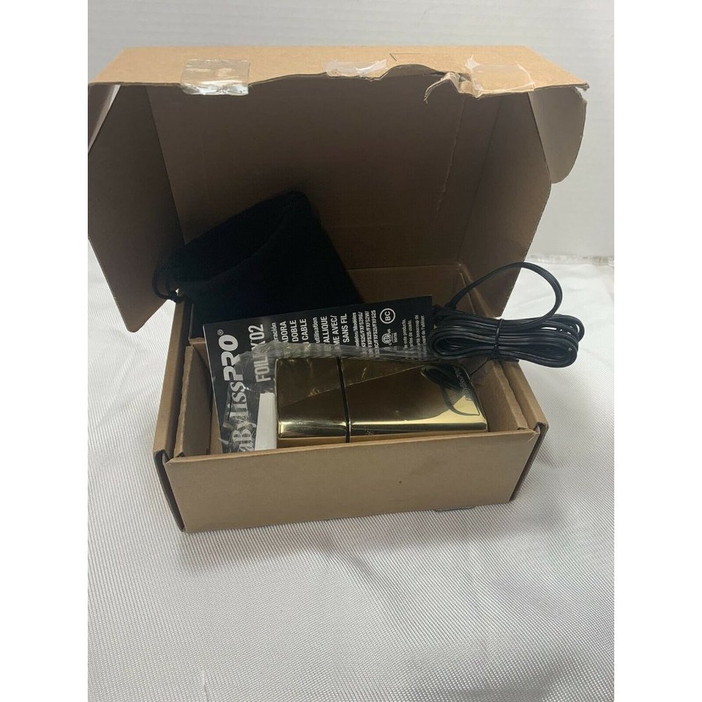 Babyliss Pro FOILFX02 Cordless Men's Double Foil Electric Shaver